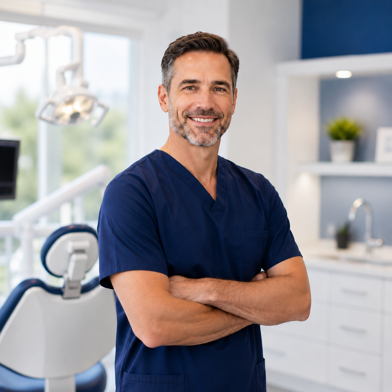 Professional team portrait in healthcare